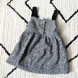 Zara, Dotted Dress, Grey, 18-24m